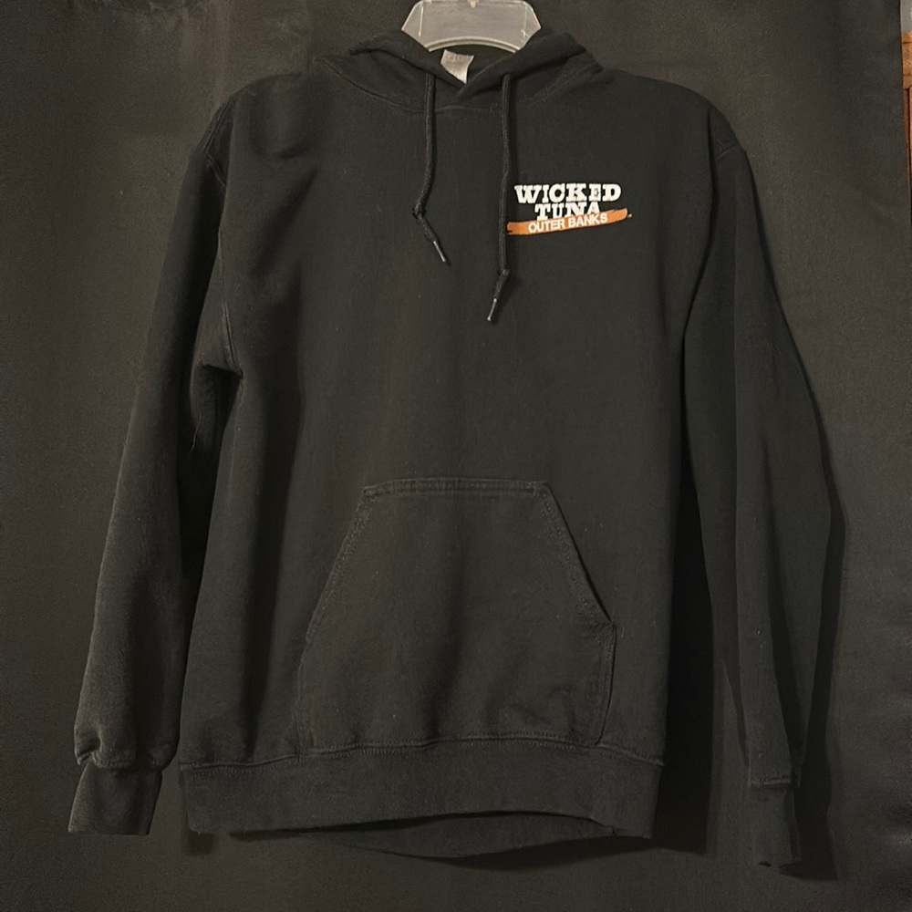 Wicked tuna adult small hoodie